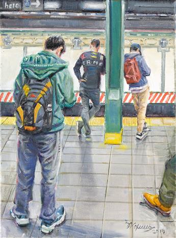 YIANNIS NOMIKOS (1949- ) Subway (Pair).